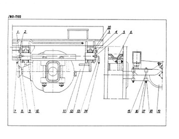 Katalog części ładowarka hydrauliczna Ł 200