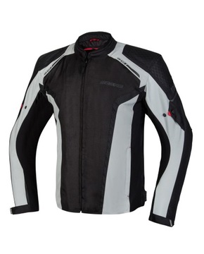 Kurtka motocyklowa miejska OZONE EDGE II BLACK/GREY