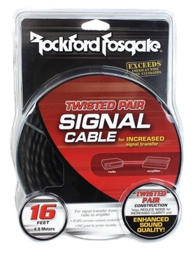 Rockford Fosgate RFI-16 Kable Rca do Wzmacniacza