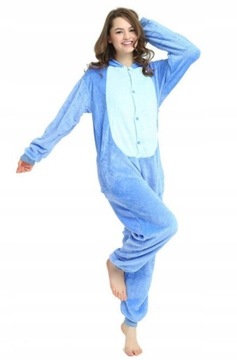 PIŻAMA STICH DRES ONESIE KIGURUMI KOMBINEZON S-XL