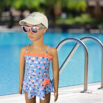 Цельный КУПАЛЬНИК 128/134