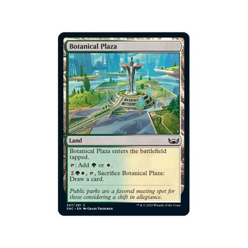 MTG 4x Botanical Plaza