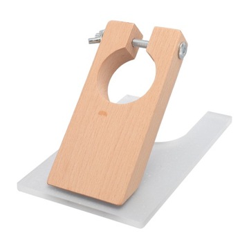 ELEKTRYCZNY WSPORNIK NOŻYCOWY PODPORY AKRYLOWE I DREWNIANE