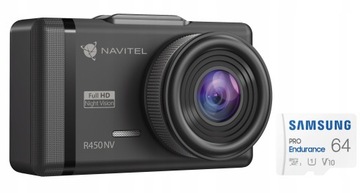 Wideorejestrator Navitel R450 NV + 64 GB