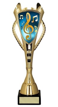 MUZYKA NUTKA PUCHAR TROFEUM 7243F 30 cm + GRAWER