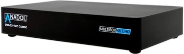 ANADOL MULTIBOX 4K COMBO DVB-S2X +DVB-T2/C WIFI E2