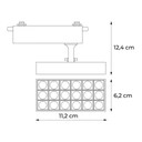 Светодиодный трековый прожектор 10Вт 4000К трековый светильник