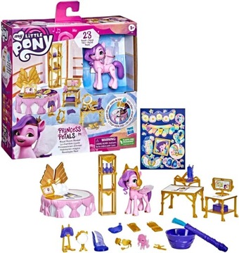 MY LITTLE PONY KRÓLEWSKA KOMNATA i RUCHOMA FIGURKA KUCYK PIPP 23 AKCESORIA