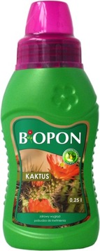 BIOPON NAWÓZ DO KAKTUSÓW SUKULENTÓW 250ml płynny