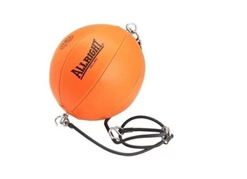 БОКСЕРСКАЯ ГРУША С РЕЗИНОВЫМИ БОТИНКАМИ, оранжевая