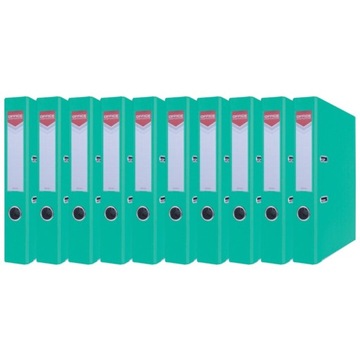 Segregator Dźwigniowy A4 Okucie 55mm Turkus 10szt