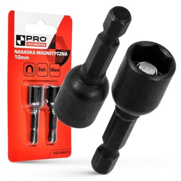 Магнитная розетка Farmer 10 мм | Для шестигранной отвертки 1/4