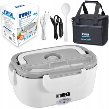 NOVEEN ELEKTRYCZNY PODGRZEWACZ LUNCH BOX LUNCHBOX POJEMNIK TERMOS OBIADOWY
