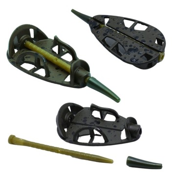 KOSZYK DO METODY IN-LINE DURA FLAT rozmiar L 30G METODA KARPIOWA