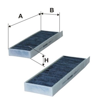FILTR KABINA FILTRON K 1227A-2X