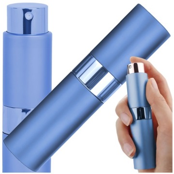 Atomizer Flakon do Perfum 8ml Niebieski Sztyft Luxury z Rozpylaczem Perfumy