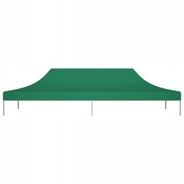 Крыша для шатра, 6 х 3 м, зеленая, 270 г/м²