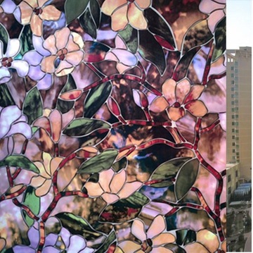Tęczowa folia okienna 3D, Prywatność folia okienna