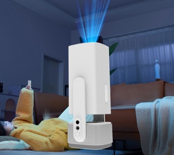 ПРОЕКТОР 2024 ВРАЩАЮЩИЙСЯ СВЕТОДИОД 2024 АККУМУЛЯТОР ДЛЯ МОБИЛЬНЫХ МОБИЛЕЙ ANDROID WIFI