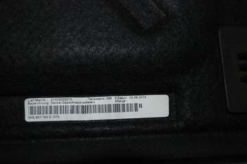 PORSCHE MACAN 95B POLIČKA ZADNÍ KUFRU ORIGINÁLNÍ
