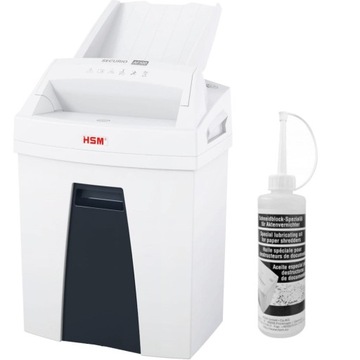 Niszczarka HSM Securio AF100 4x25mm + OLEJ GRATIS