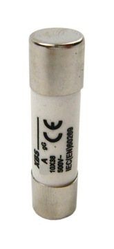 Wkładka cylindryczna Bezpiecznik 10x38 4A gG