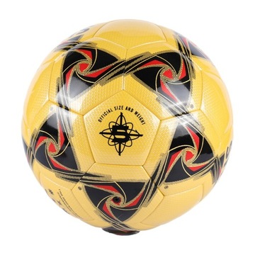 Футбольный мяч, размер 5, легкий, для футбола, футзала, для профессионалов, прочный, желтый