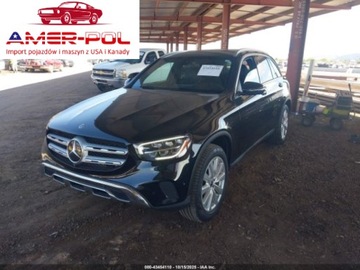 Mercedes GLC C253 2020 Mercedes-Benz GLC GLC 300 2020, 2.0L R-4 255KM, od ubezpieczalni 2.0 255KM