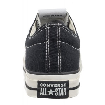 Buty Trampki Męskie Converse Star Player 76 OX Black Czarne