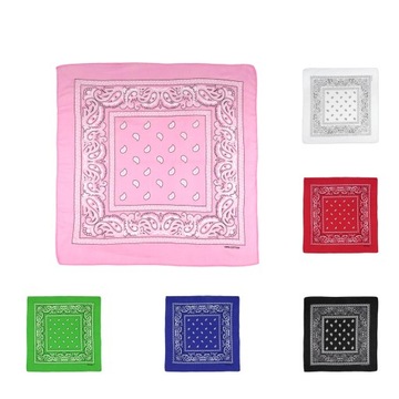BANDAMKA BANDANA CHUSTKA CHUSTA BANDAMA 54CM 6 SZT.