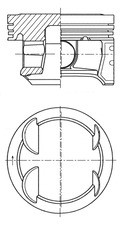 KOLBENSCHMIDT 41006600 PÍST