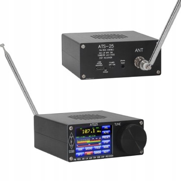 ATS-25 HAM AM SSB FM AM ПРИЕМНИК С DSP