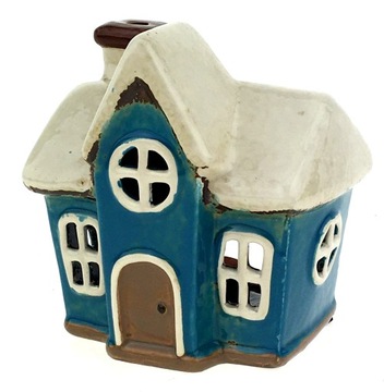 DOMEK CERAMICZNY LAMPION ŚWIECZNIK