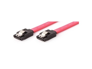 Kabel SATA - SATA GEMBIRD 0.1 m Czerwony