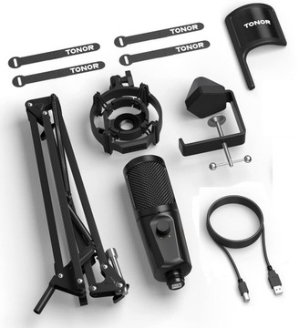 КОНДЕНСАТОРНЫЙ МИКРОФОН TONOR TC40