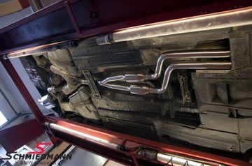BMW M54 M52 E39 протыкает выпускной коллектор M52 M54