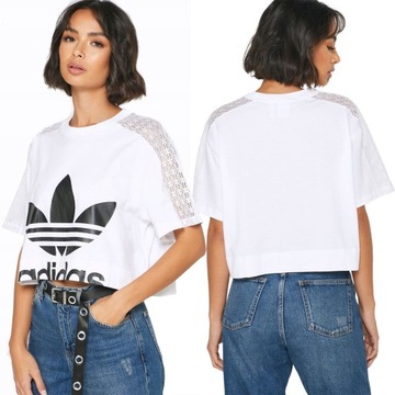 Koszulka Adidas Originals krótka biała FL4128 r.S