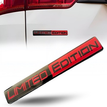 Emblemat Znaczek LIMITED EDITION Naklejka NA SAMOCHÓD Edycja Limitowana