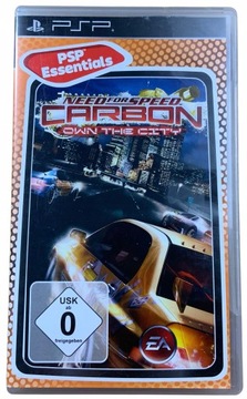 NEED FOR SPEED CARBON płyta bdb+ komplet PSP