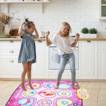 MATA DO TAŃCZENIA MUZYCZNA TAŃCA ZABAWA ANTYPOŚLIZGOWA DLA DZIECI