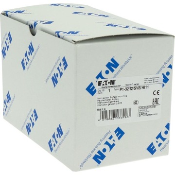 EATON 207318 Переключатель в корпусе P1-32/I2/SVB/HI11 IP65