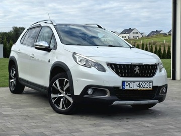 Peugeot 2008 I SUV Facelifting 1.2 PureTech 110KM 2017 Peugeot 2008 bezwypadkowy *CROSSWAY* panorama* NOW
