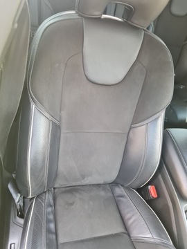 KŮŽE POHOVKA SEDADLA ALCANTARA VOLVO V40