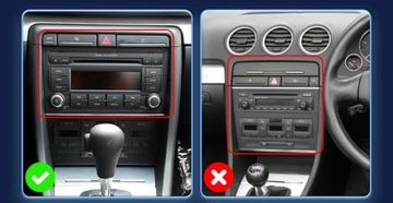 Автомагнитола 2 DIN ANDROID AUDI A4 B6 B7 RS4 2000-2008 2 ГБ 32 ГБ