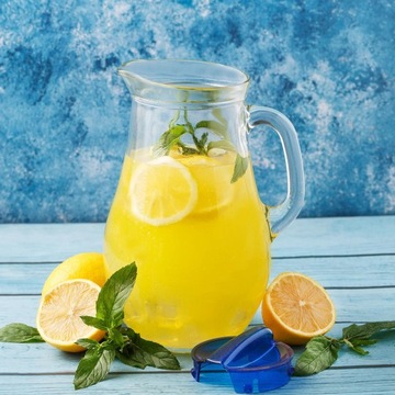 Стеклянный кувшин для воды, сока, компота, крышка 1,85