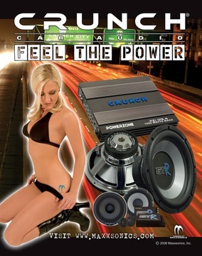 Crunch GPX1200.4 4-канальный автомобильный усилитель