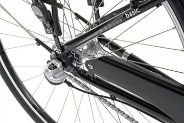 ЭЛЕКТРОВЕЛОСИПЕД EcoBike Basic Nexus Black 28