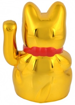 Счастливая золотая китайская японская кошка