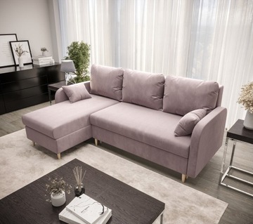 Narożnik Z Funkcją Spania 224 Bari RN10 O-sofa