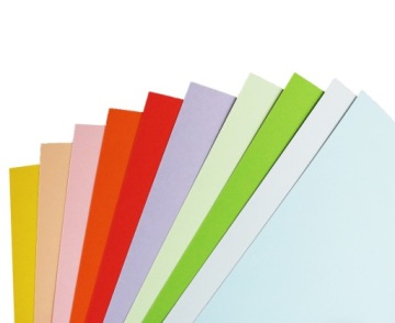 Технический блок A4 Colour Cards 160g Bambino